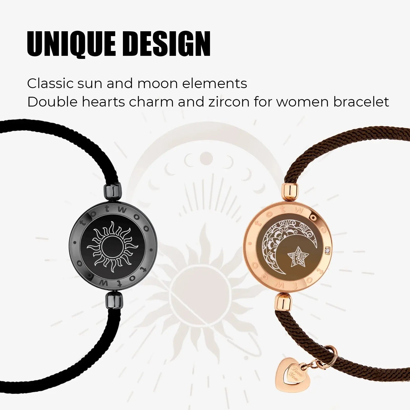 Smart Bracelet Sun and Moon My Store